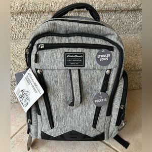 Eddie Bauer Diaper Bag Backpack NWT